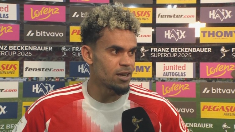 im电竞APP下载-迪亚斯：很高兴赢得在拜仁的首个冠军，与凯恩一起踢球很容易